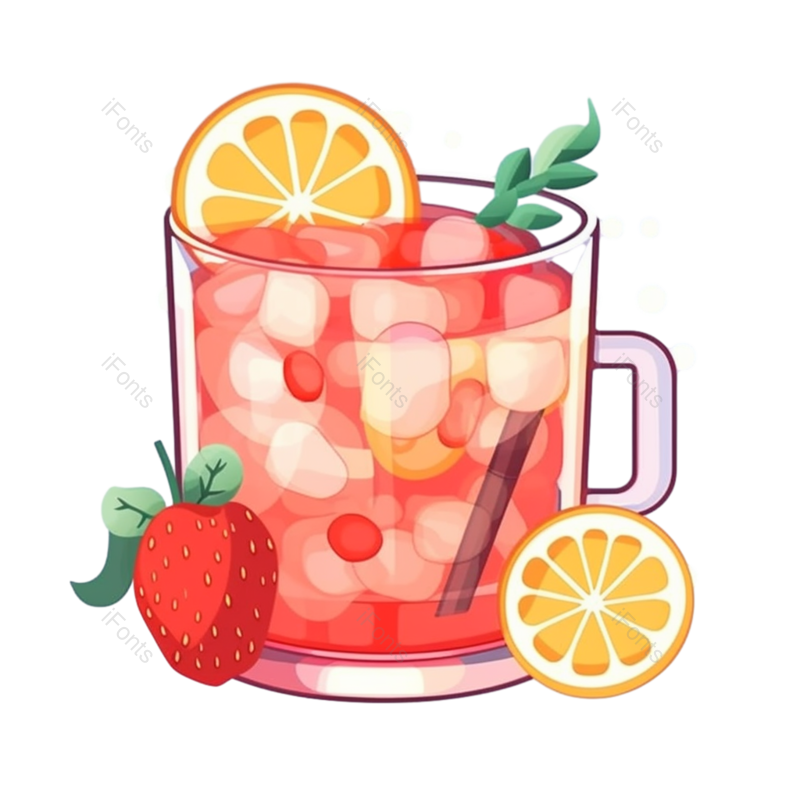 西瓜图片,清新元素,夏天PNG,蓝色背景免抠素材